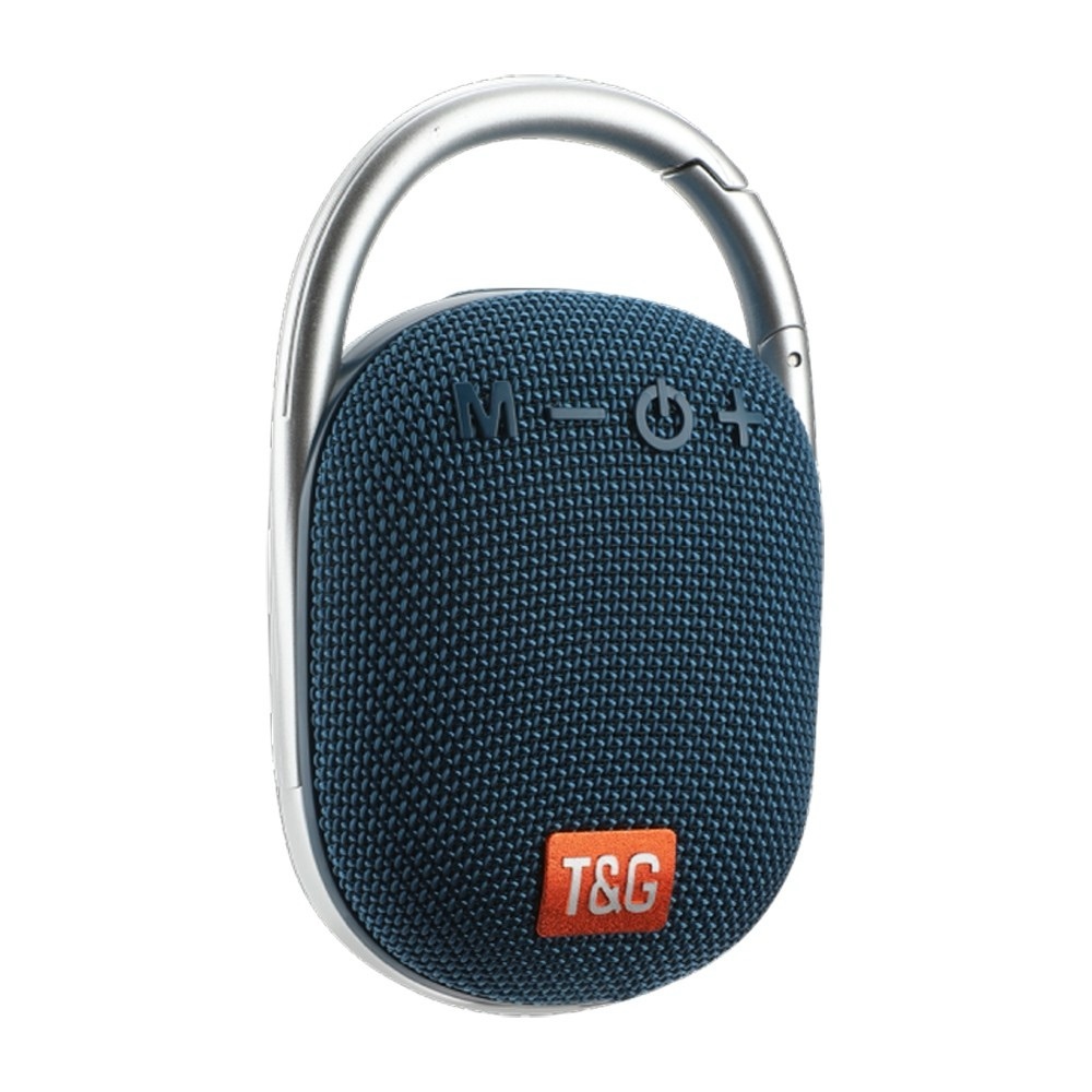 T&G TG321 TWS Portable Wireless Outdoor Mini Speaker with LED Light (Blue)